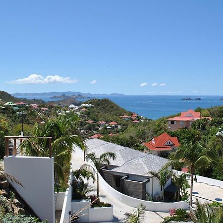 גוסטביה Reve De Saint Barth - Vue Mer - Piscine Chauffee & Jacuzzi מראה חיצוני תמונה