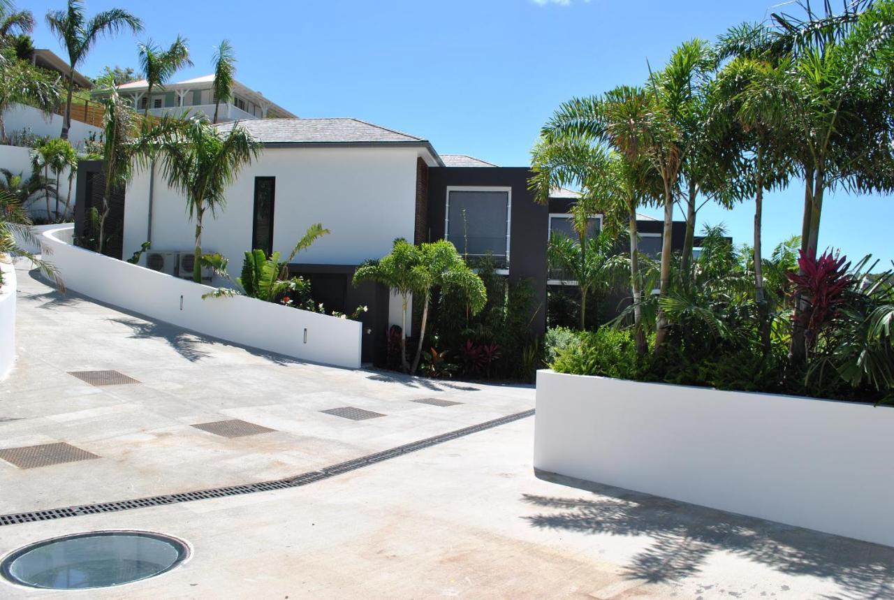 גוסטביה Reve De Saint Barth - Vue Mer - Piscine Chauffee & Jacuzzi מראה חיצוני תמונה