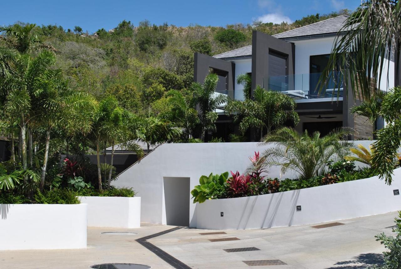 גוסטביה Reve De Saint Barth - Vue Mer - Piscine Chauffee & Jacuzzi מראה חיצוני תמונה